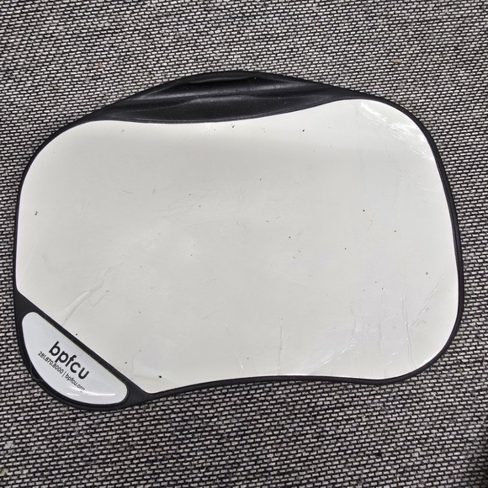 Dry erase Pad Ergonomic‎ Office Desk Accessory White Black 9x7 Small Good